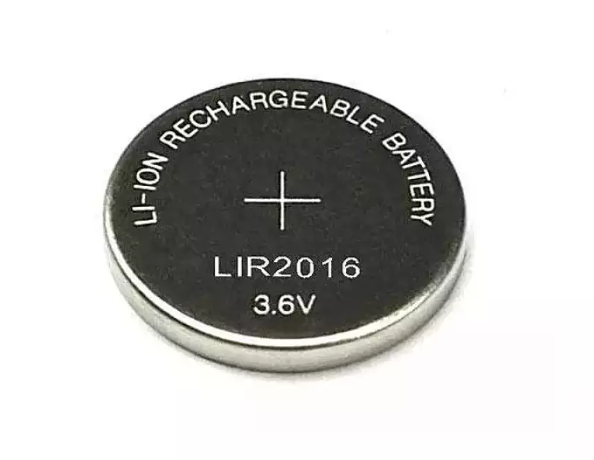LIR2016 Battery Rechargeable 3.6V