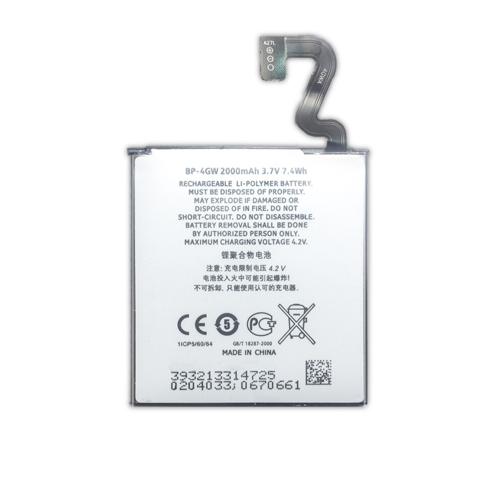 Nokia BP-4GW Replacement Battery BP-4GW