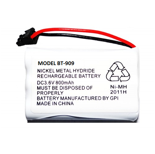 BT-909 Cordless Phone Replacement Battery