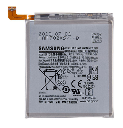 Genuine Samsung Galaxy S20 Ultra 5G SM-G988B Replacement Battery