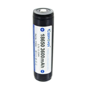 Keeppower 18650 3500mAh Protected Li-Ion Battery (Button Top)