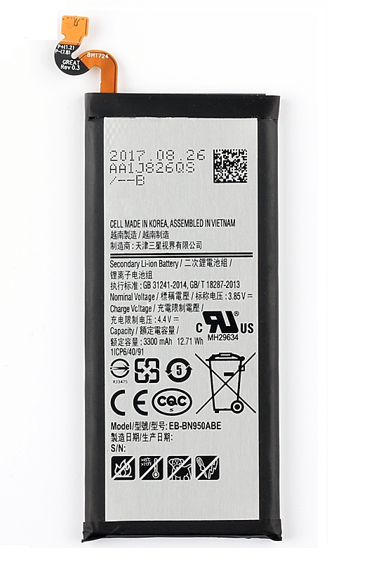 Samsung Galaxy Note8 Note 8 SM-N950 Replacement Battery