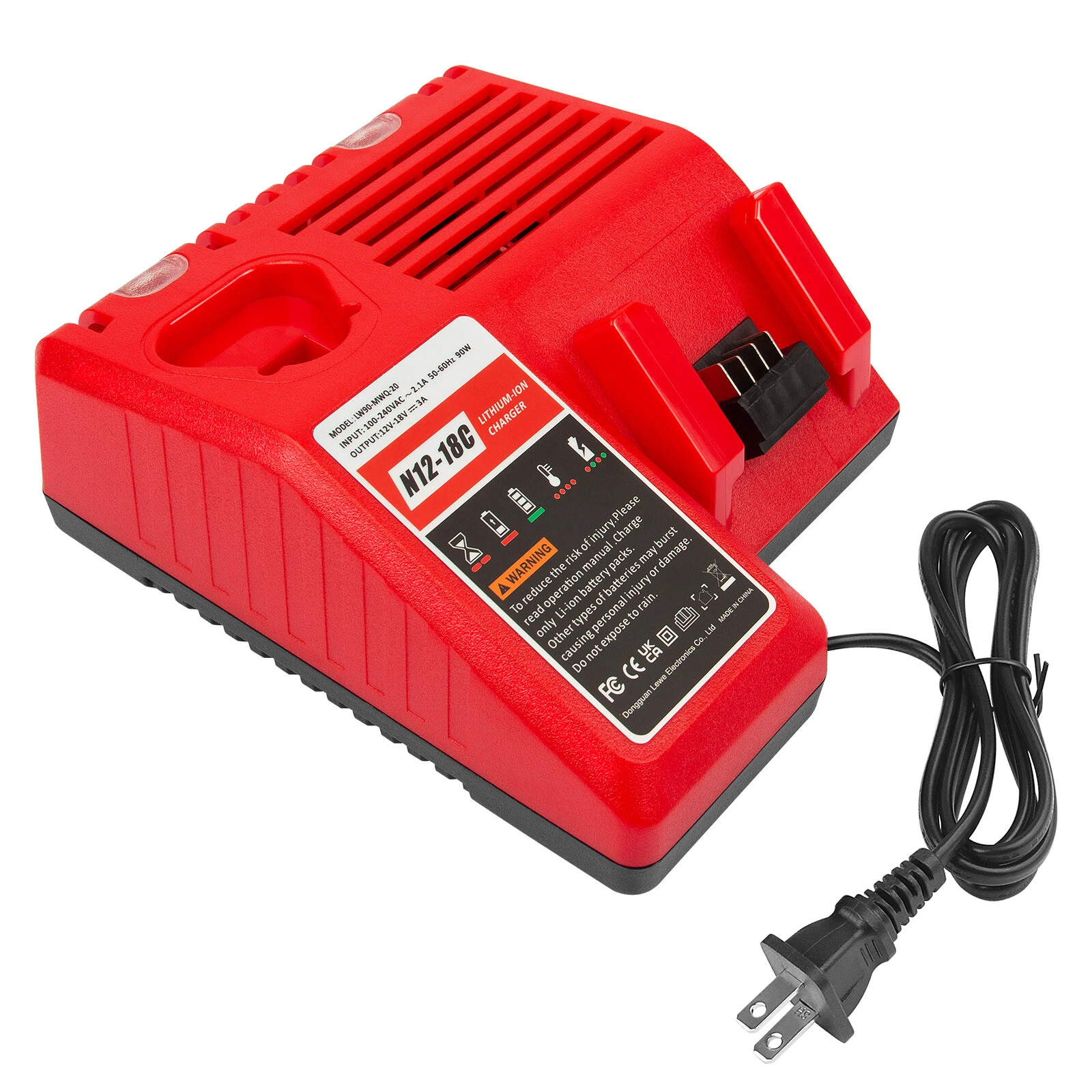 Milwaukee M18 M12 Battery Charfer