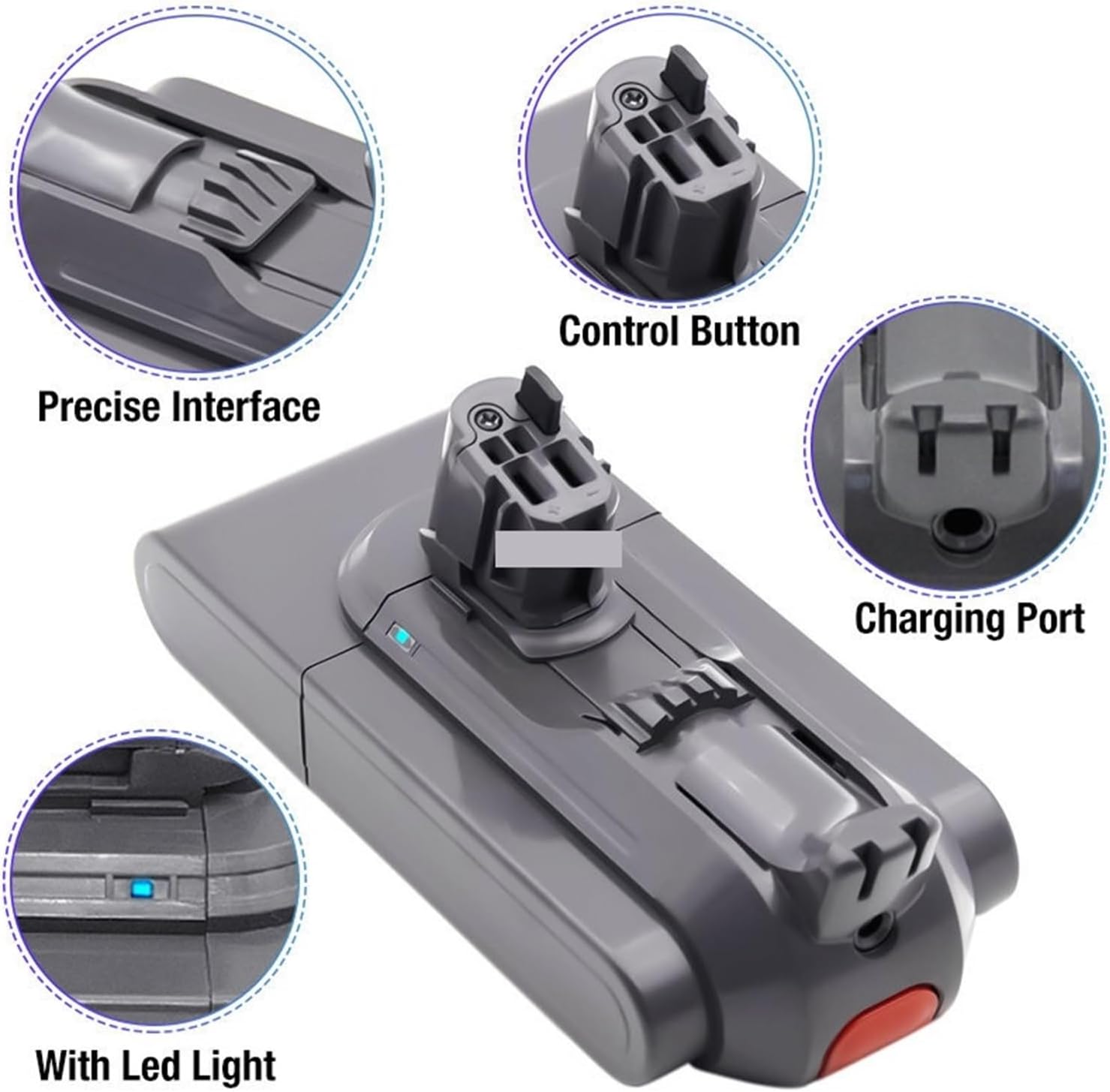 Dyson V11 Click In Battery Top