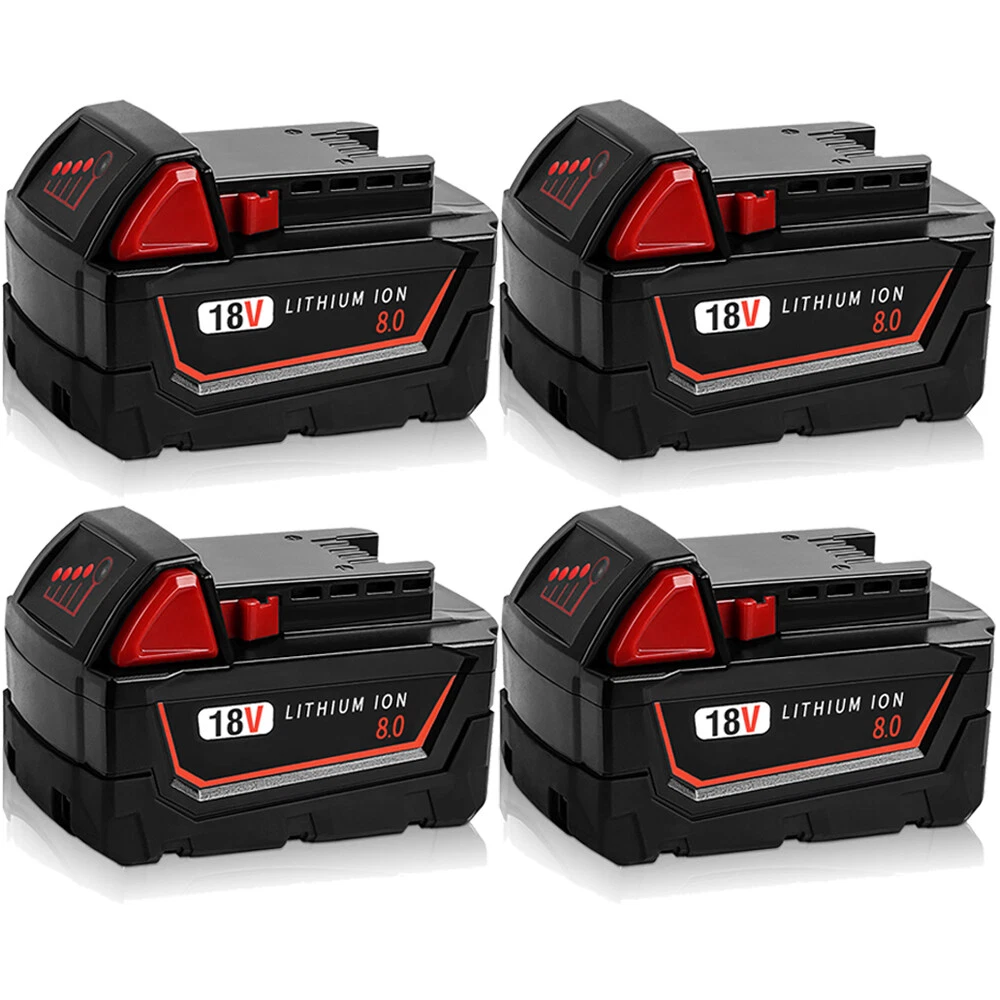 M18 8Ah 4 Pack